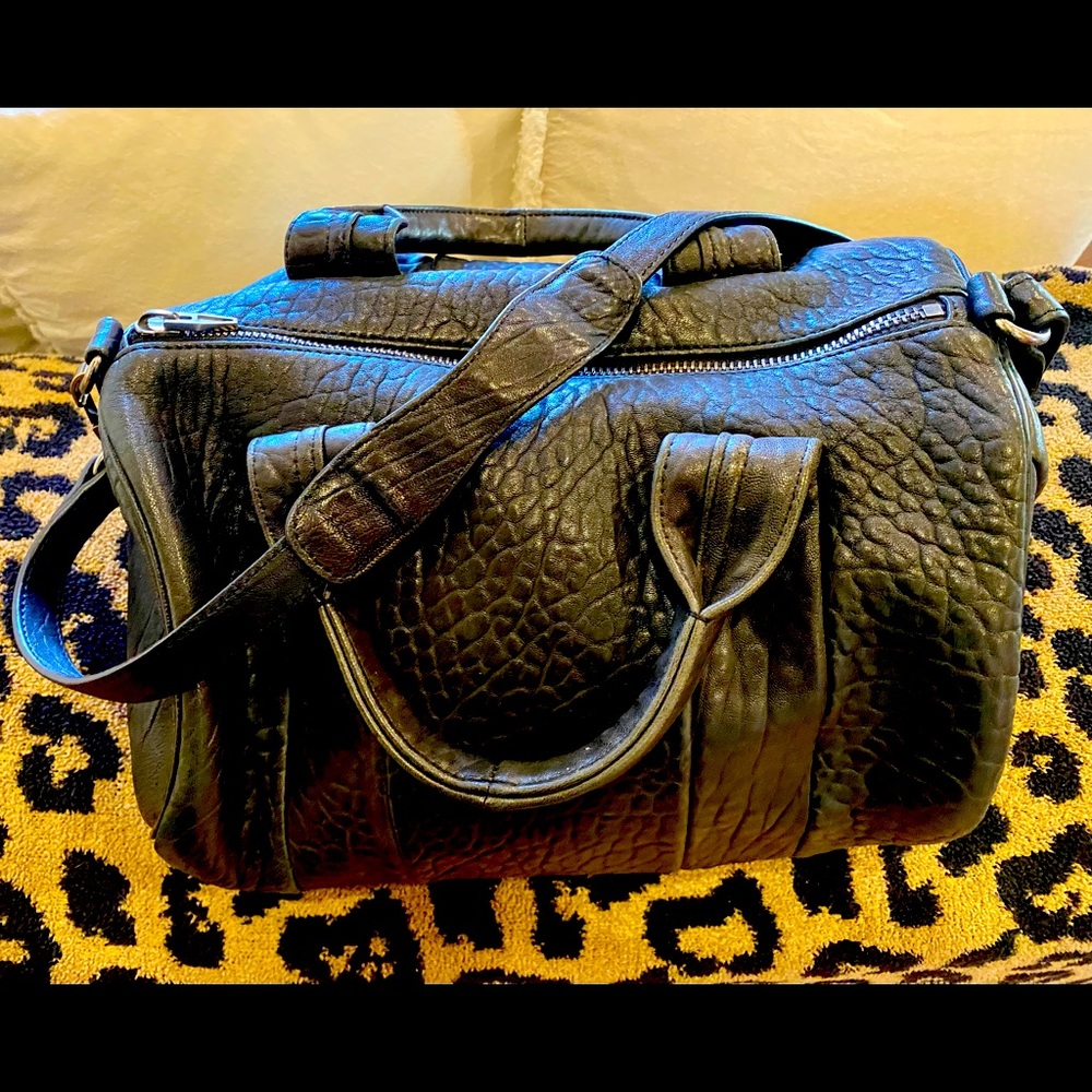 Alexander Wang Hand Bag Black like New condition Nice size bag great shape